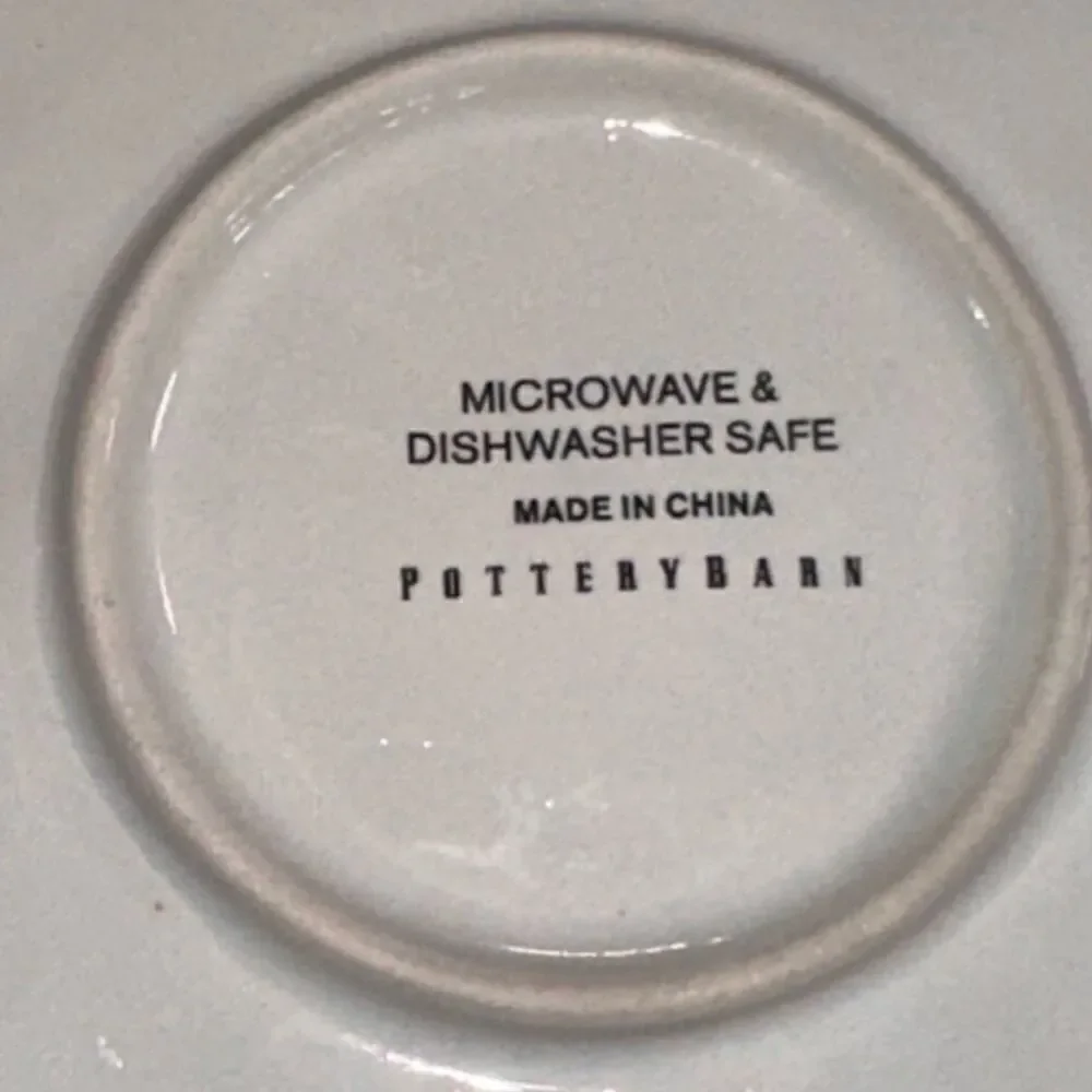 Pottery Barn Stoneware Jewel Plates 9